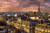 Jual Poster Sunrises and sunsets France Houses Paris Tower 1Z