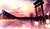Poster Cherry Blossom Mountain Anime Original APC
