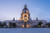 Jual Poster USA Houses Evening Pasadena City Hall Town square 1Z