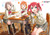 Poster Chika Takami Ruby Kurosawa You Watanabe Anime Love Live! Sunshine!! APC