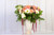 Jual Poster Bouquets Roses Eustoma Wood planks Vase WPS