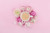 Jual Poster Coffee Cappuccino Ranunculus Colored background WPS