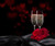Jual Poster Holidays Roses Champagne Red Stemware Two Heart WPS Jual Poster Holidays Roses Champagne Red Stemware Two Heart WPS