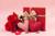 Jual Poster Roses Valentine's Day Heart WPS 004