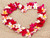 Jual Poster Valentine's Day Plumeria Heart Design Sand WPS