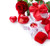Jual Poster Valentine's Day Roses Candles White background Red WPS 002