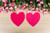 Jual Poster Valentine's Day Roses Wood planks Heart Two WPS