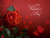 Jual Poster Valentine's Day Roses WPS 011