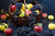 Jual Poster Apple Basket Fruit Grapes Still Life Fruits Fruit9 APC