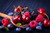 Jual Poster Berry Blackberry Blueberry Cherry Raspberry Food Berry APC 002