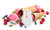 Jual Poster Berry Blueberry Dessert Fruit Ice Cream Raspberry Still Life Sweets Waffle Cone Food Ice Cream APC