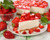 Jual Poster Berry Cake Dessert Fruit Pastry Still Life Strawberry Food Cheesecake2 APC