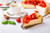 Jual Poster Berry Cheesecake Coffee Cup Dessert Fruit Pastry Still Life Strawberry Food Cheesecake6 APC
