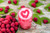 Jual Poster Berry Drink Fruit Glass Heart Raspberry Still Life Food Raspberry APC