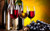 Jual Poster Bottle Glasses Wine Food Wine APC