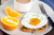Jual Poster Breakfast Coffee Cup Egg orange (Fruit) Food Breakfast APC