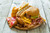 Jual Poster Burger Cheese French Fries Hot Dog Meat Pizza Food Meal APC