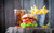 Jual Poster Burger Food French Fries Food Burger APC