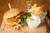 Jual Poster Burger French Fries Food Burger APC 009