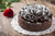 Jual Poster Cake Chocolate Pastry Red Rose Food Cake APC