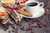 Jual Poster Cinnamon Coffee Coffee Beans Cookie Cup Food Coffee APC