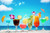 Jual Poster Cocktail Drink Fruit Glass Summer Food Cocktail APC 003