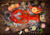 Jual Poster Crustacean Fish Lobster Seafood Shrimp Still Life Food Seafood APC