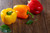Jual Poster Bell pepper Wood planks Three 3 Drops Foliage 1Z