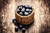 Jual Poster Blueberries Wood planks Wicker basket 1Z