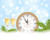 Jual Poster Christmas Vector Graphics Clock Champagne Stemware 1Z