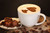 Jual Poster Coffee Chocolate Heart 1Z