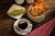 Jual Poster Coffee Croissant Sandwich Wood planks Breakfast 1Z Jual Poster Coffee Croissant Sandwich Wood planks Breakfast 1Z