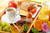 Jual Poster Coffee Grapes Apples Juice Bread Fruit Breakfast 1Z