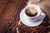 Jual Poster Coffee Wood planks Cup Grain 1Z 001