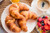 Jual Poster Croissant Coffee Strawberry Muesli Breakfast 1Z