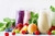 Jual Poster Fruit Smoothie Raspberry Blueberries Apricot 1Z