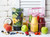 Jual Poster Juice Fruit Apples Apricot Nuts Berry Bottle 1Z