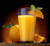 Jual Poster Juice Orange fruit Highball glass 1Z 002