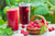 Jual Poster Juice Raspberry Cherry Berry Highball glass Wicker 1Z