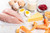 Jual Poster Milk Cheese Chicken as food Highball glass Eggs 1Z