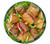 Jual Poster Sandwich Bread Vegetables White background Plate 1Z