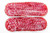 Jual Poster Sausage Salami White background Sliced food 1Z 001