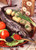 Jual Poster Seafoods Fish Food Caviar Potato 1Z