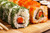 Jual Poster Seafoods Sushi Caviar Closeup 1Z 001