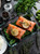 Jual Poster Spices Fish Food Salmon Lemons Black pepper Piece 1Z