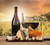 Jual Poster Still life Wine Cheese Sausage Bottle Stemware Two 1Z