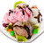 Jual Poster Sweets Ice cream Chocolate White background Balls 1Z 002