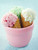 Jual Poster Sweets Ice cream Colored background Three 3 1Z 001