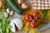 Jual Poster Tomatoes Cucumbers Onion Garlic Cheese Pasta 1Z