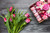 Jual Poster Tulips Macaron 1Z 001